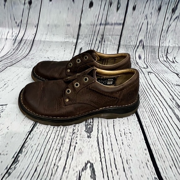 Dr. Doc Martens Men\'s Lace Up Oxford
Brown Leather Shoes 9 model 12079 main image 5